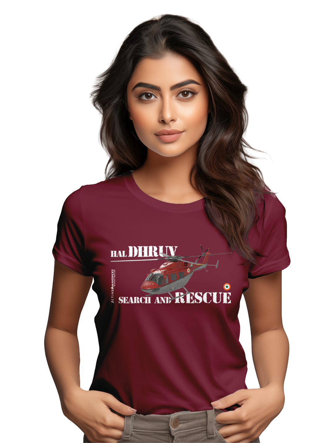 Women's Hal Dhruv Black T-Shirt