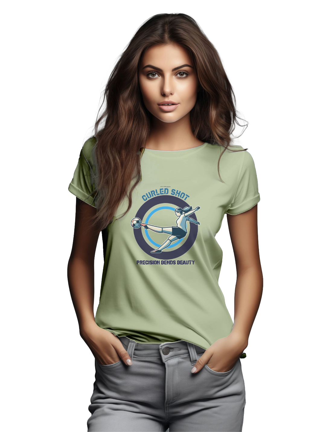Women's CURLED SHOT T-Shirt