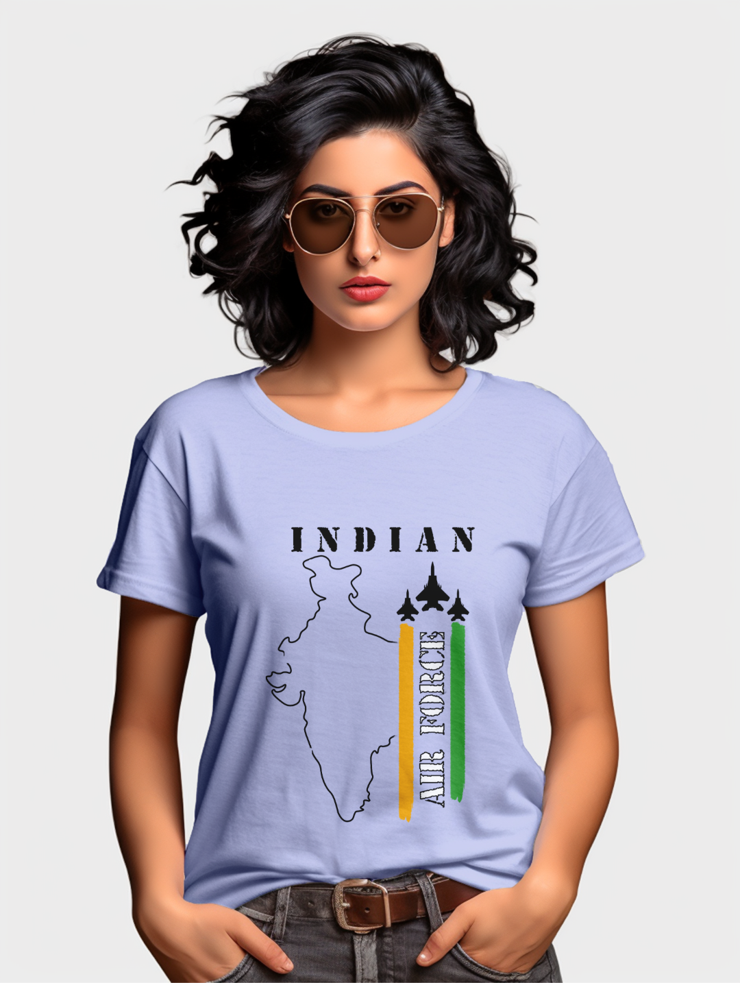 Women's Indian airforce maveric T-shirt
