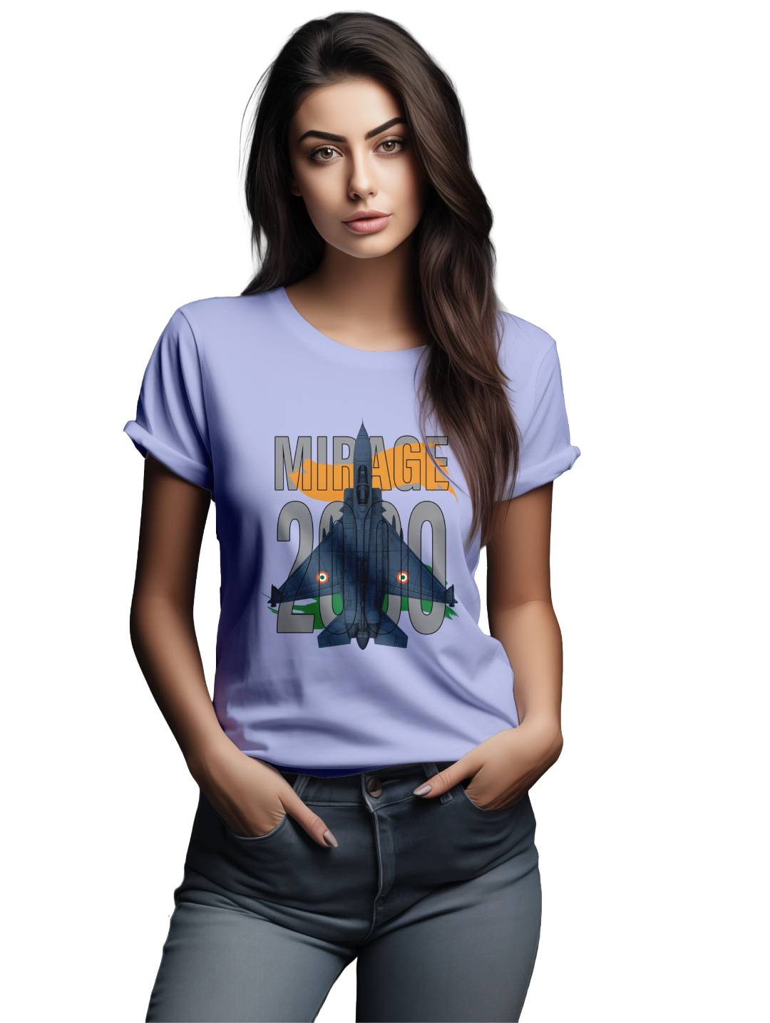 Womens Aerial Elegance – Mirage 2000’s Grace T-shirt