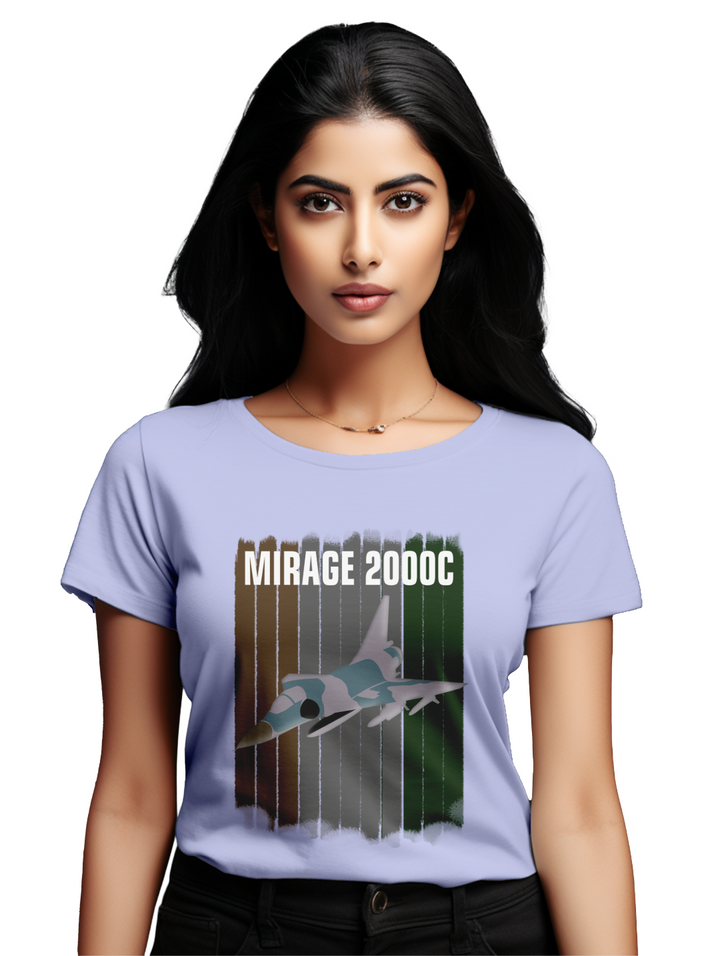 Women's Mirage 2000C Fighter jet T-shirt