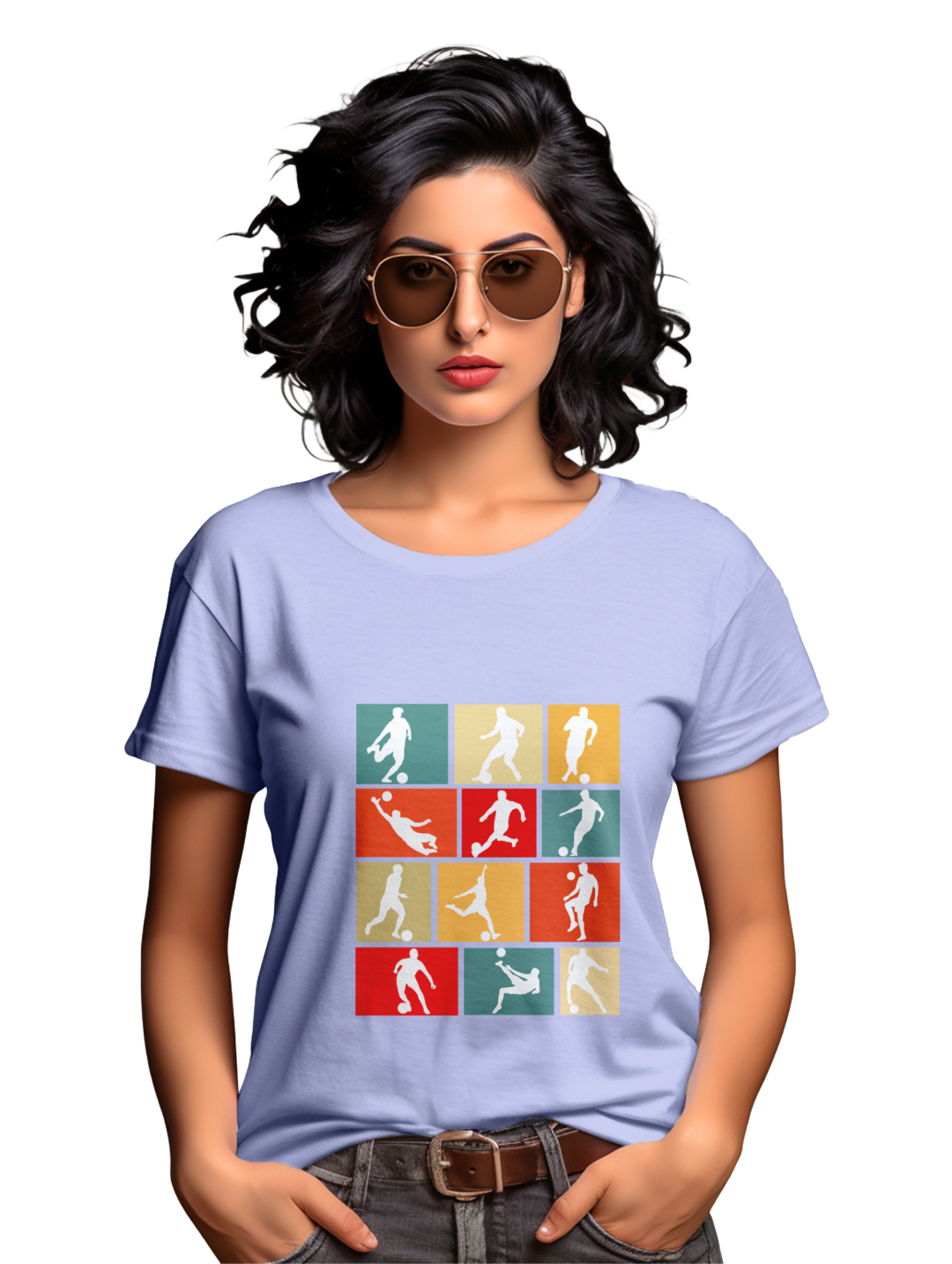 Women's Football collage T-Shirt