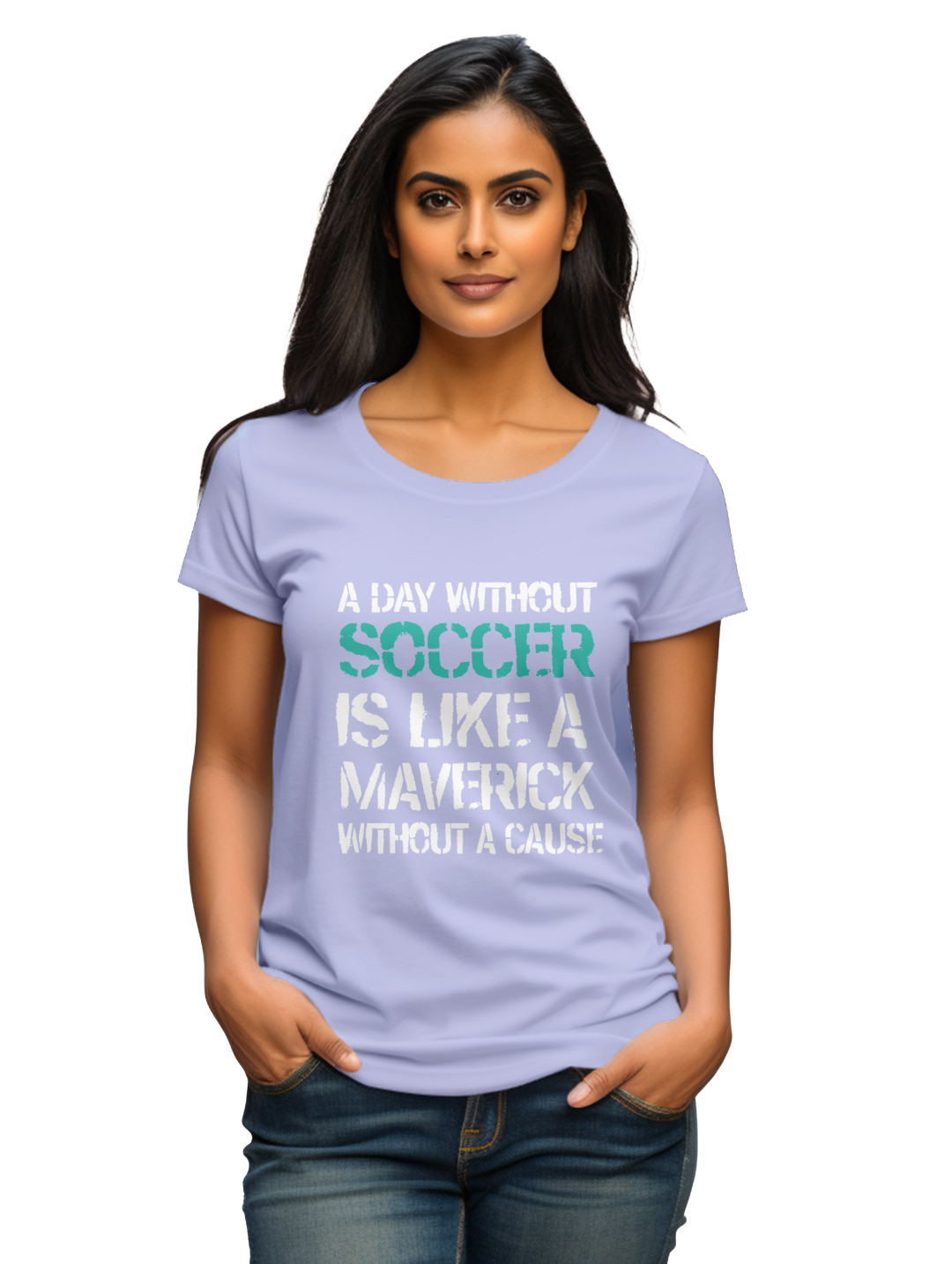 Women's  A day without Soccer T-Shirt