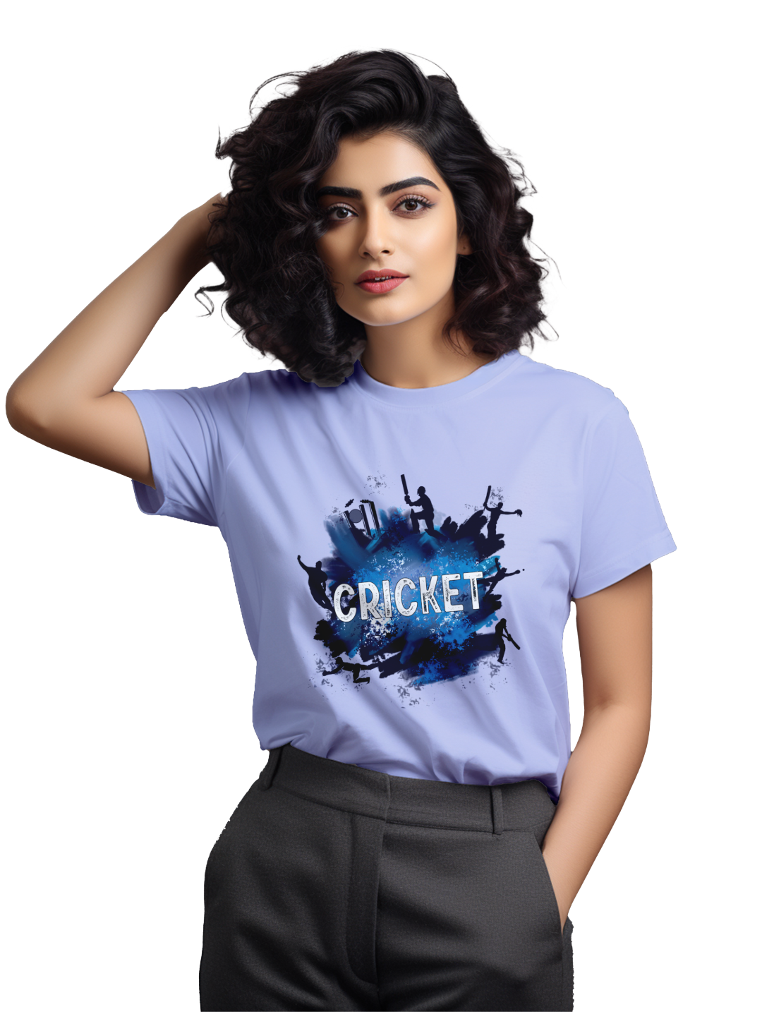Women's __ Cricket T-shirt