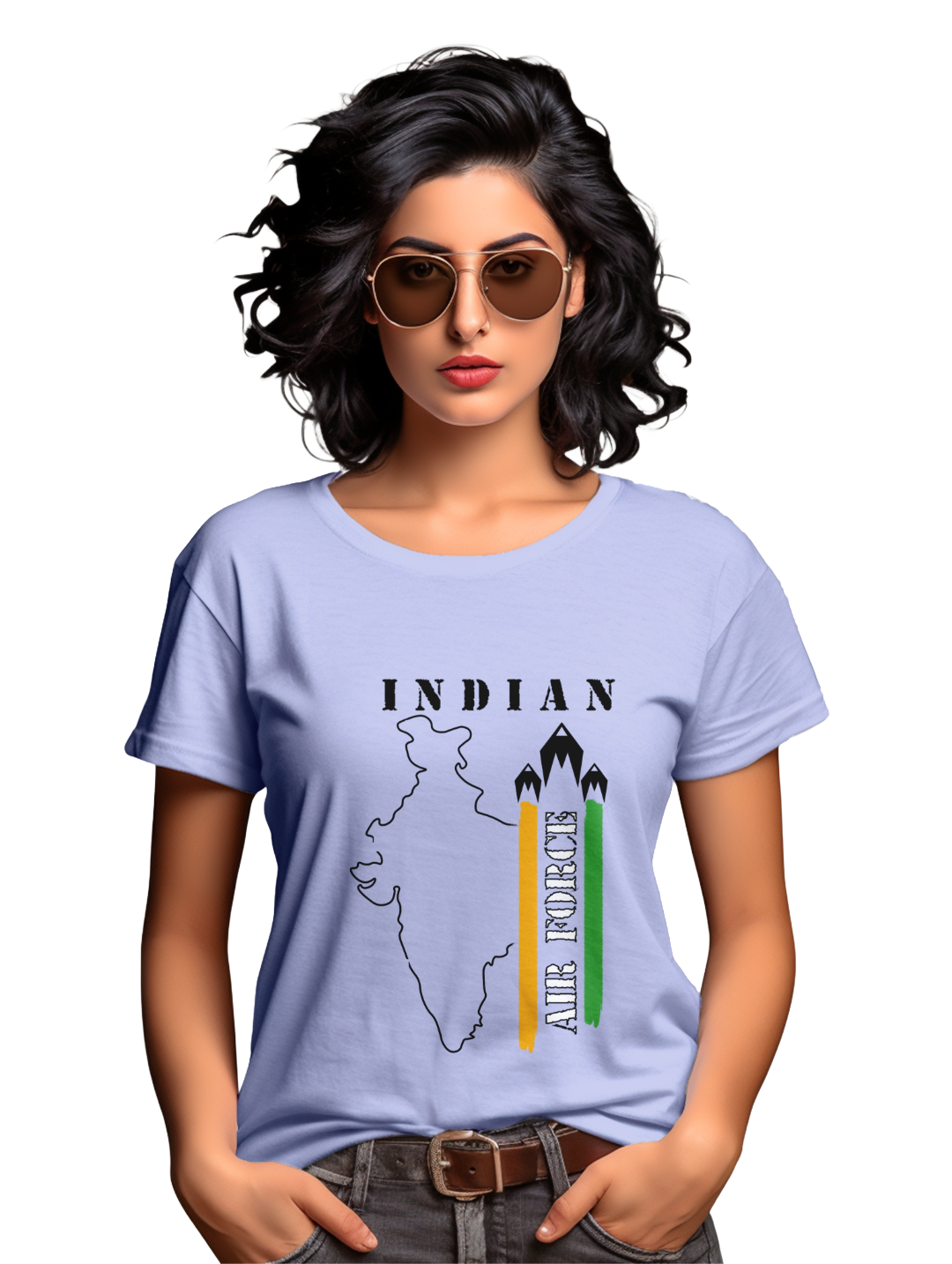 Women's Indian airforce- T-shirt