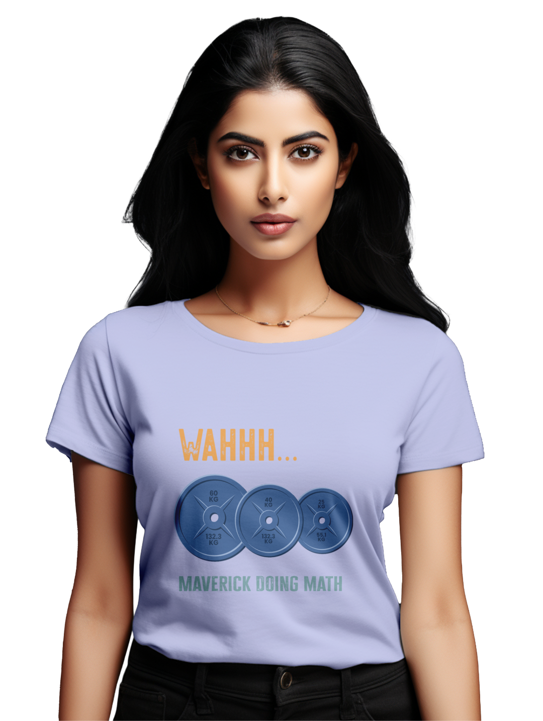 Womens WAHH Maverick doing math T-Shirt