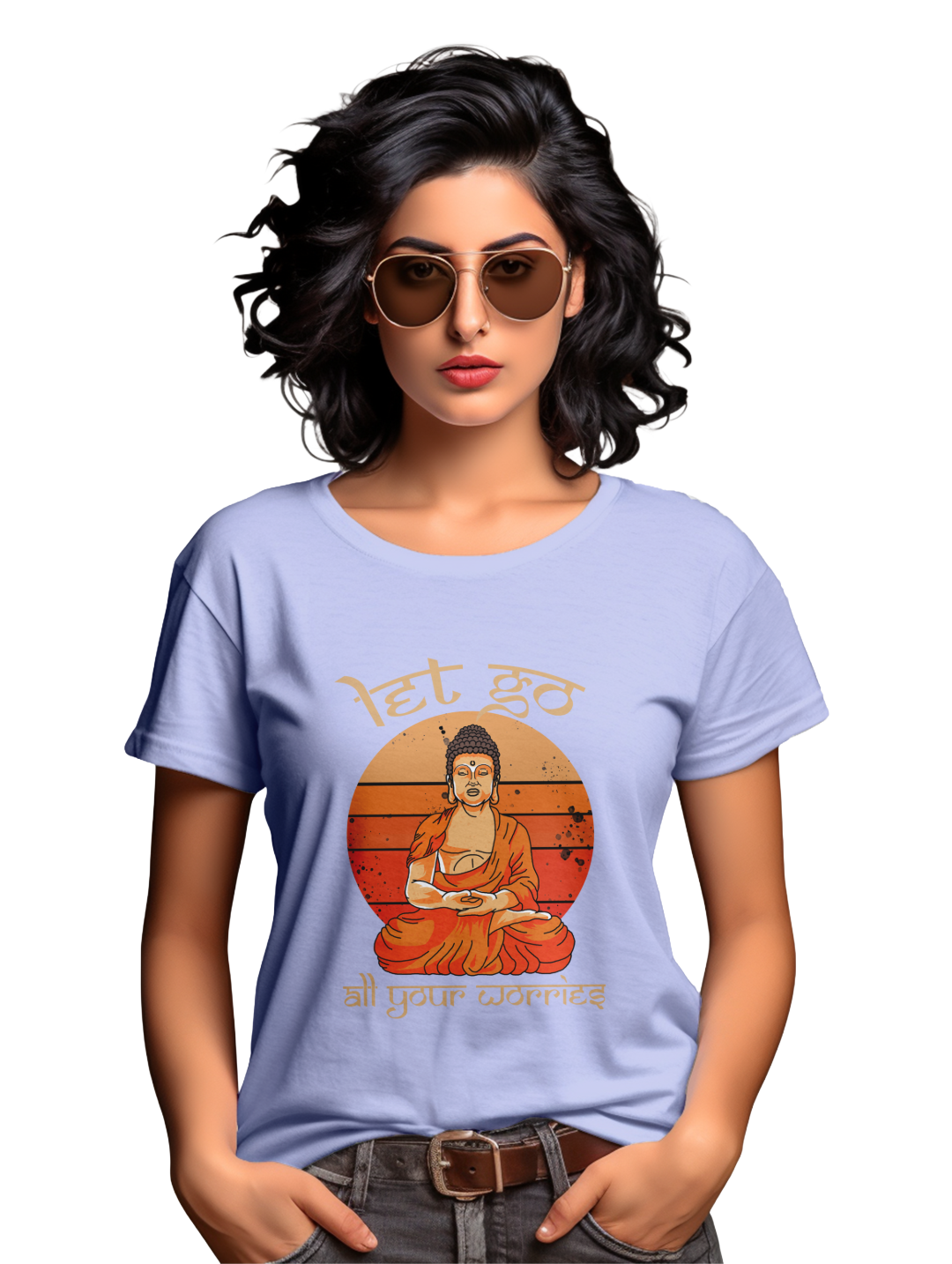 Women's Let go all your worries T-shirt