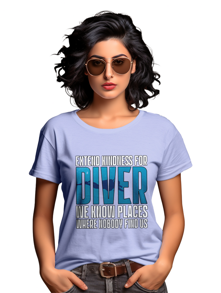 Women's Scuba Diver T-Shirt