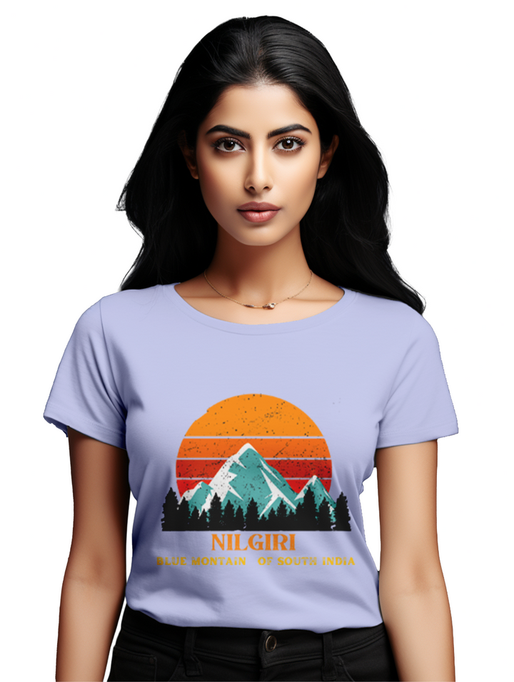 Women's Nilgiri Blue Mountains T-Shirt