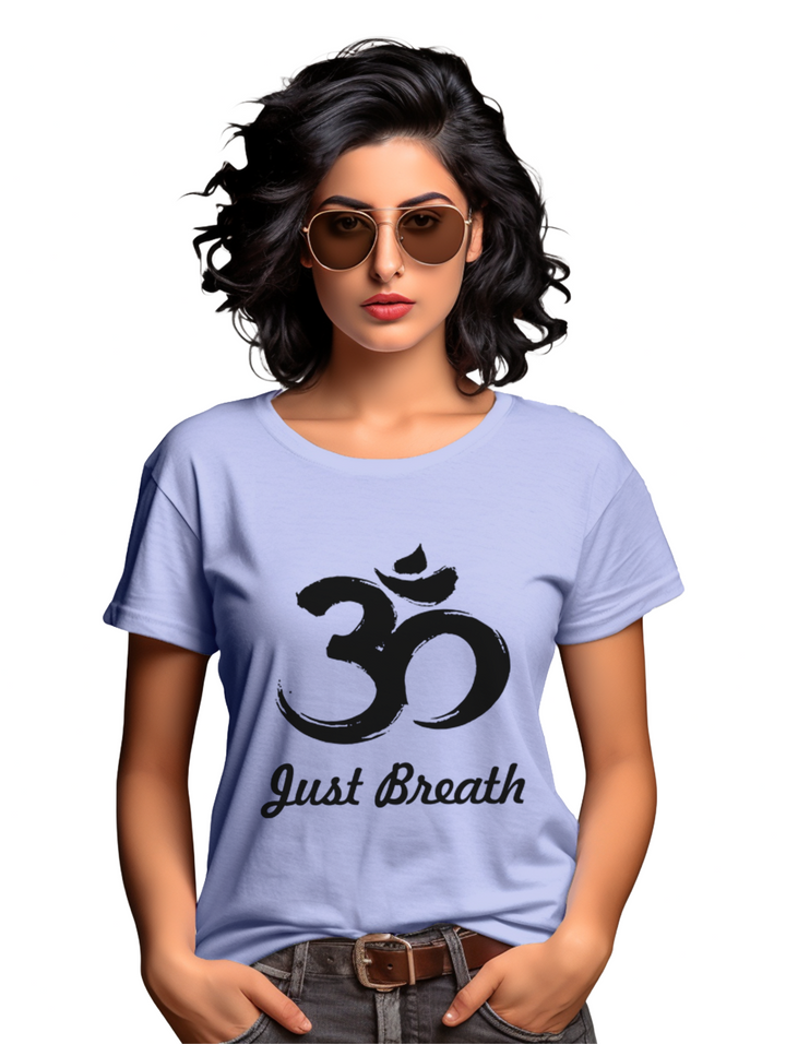 Women's Just Breath t-shirt