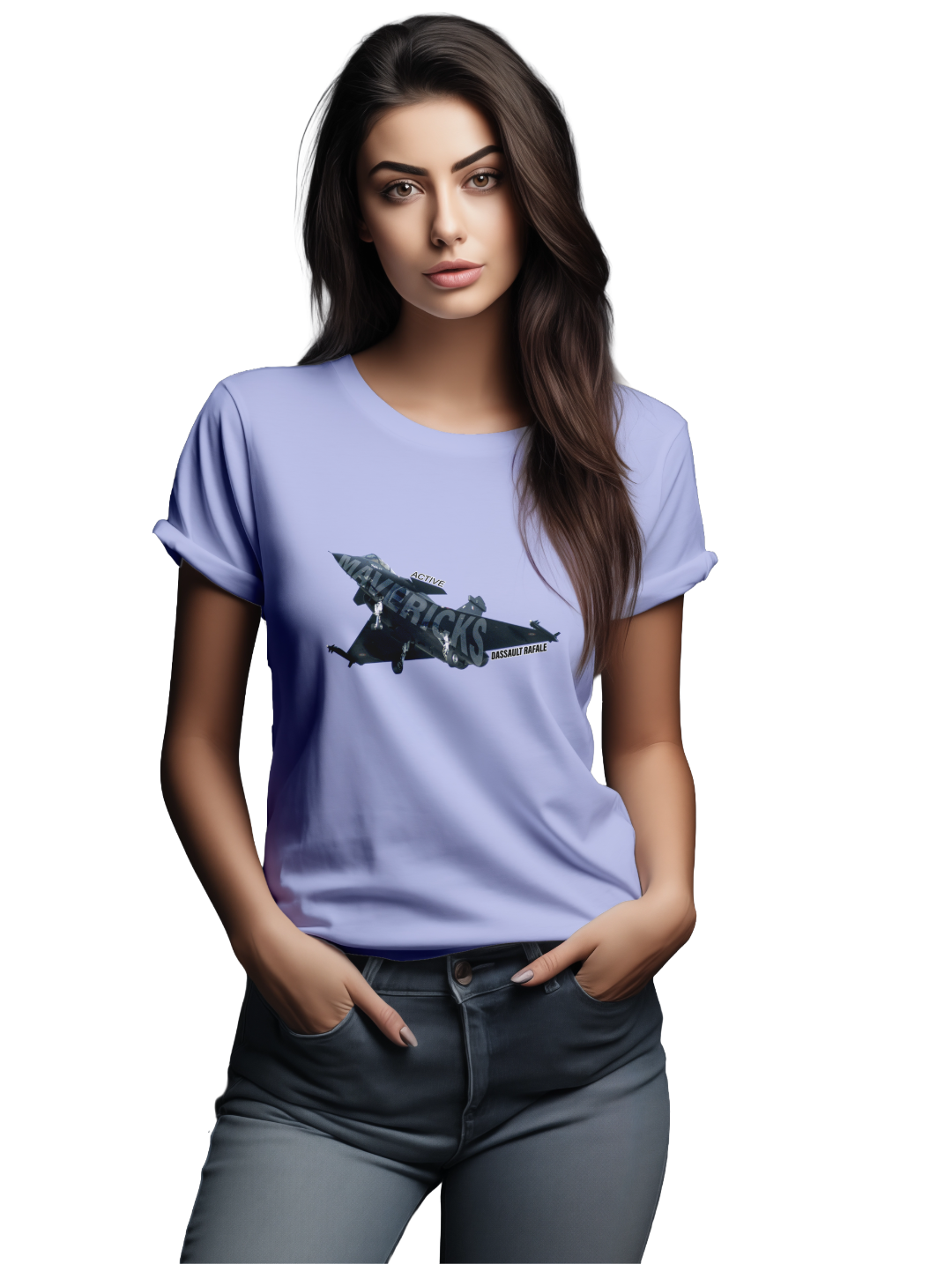 Women's Maverick’s Rafale – The IAF’s Active Edge T-shirt