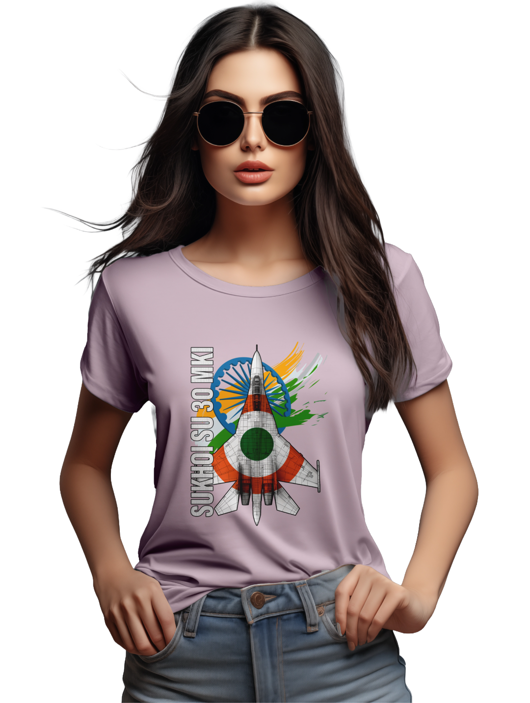 Women's  Sky Sentinels – The Power of Su-30MKI T-shirt
