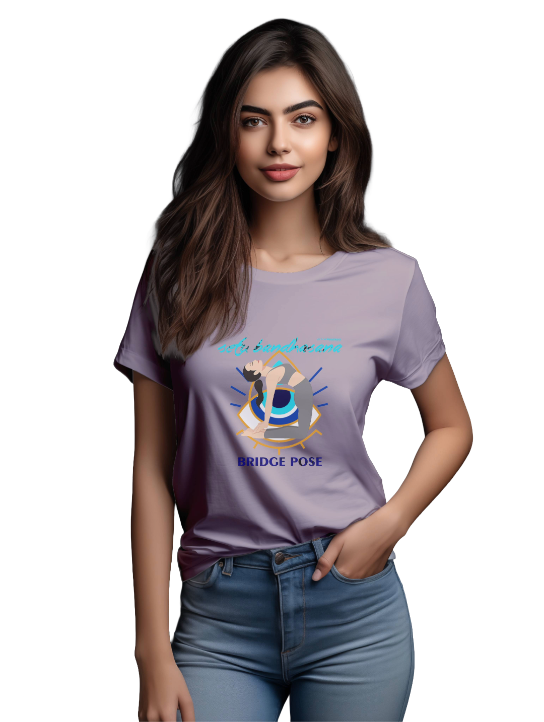 Women' s SETU BANDHASANA T-shirt