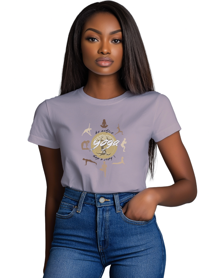 Women's ALL YOGA POSE  T-shirt