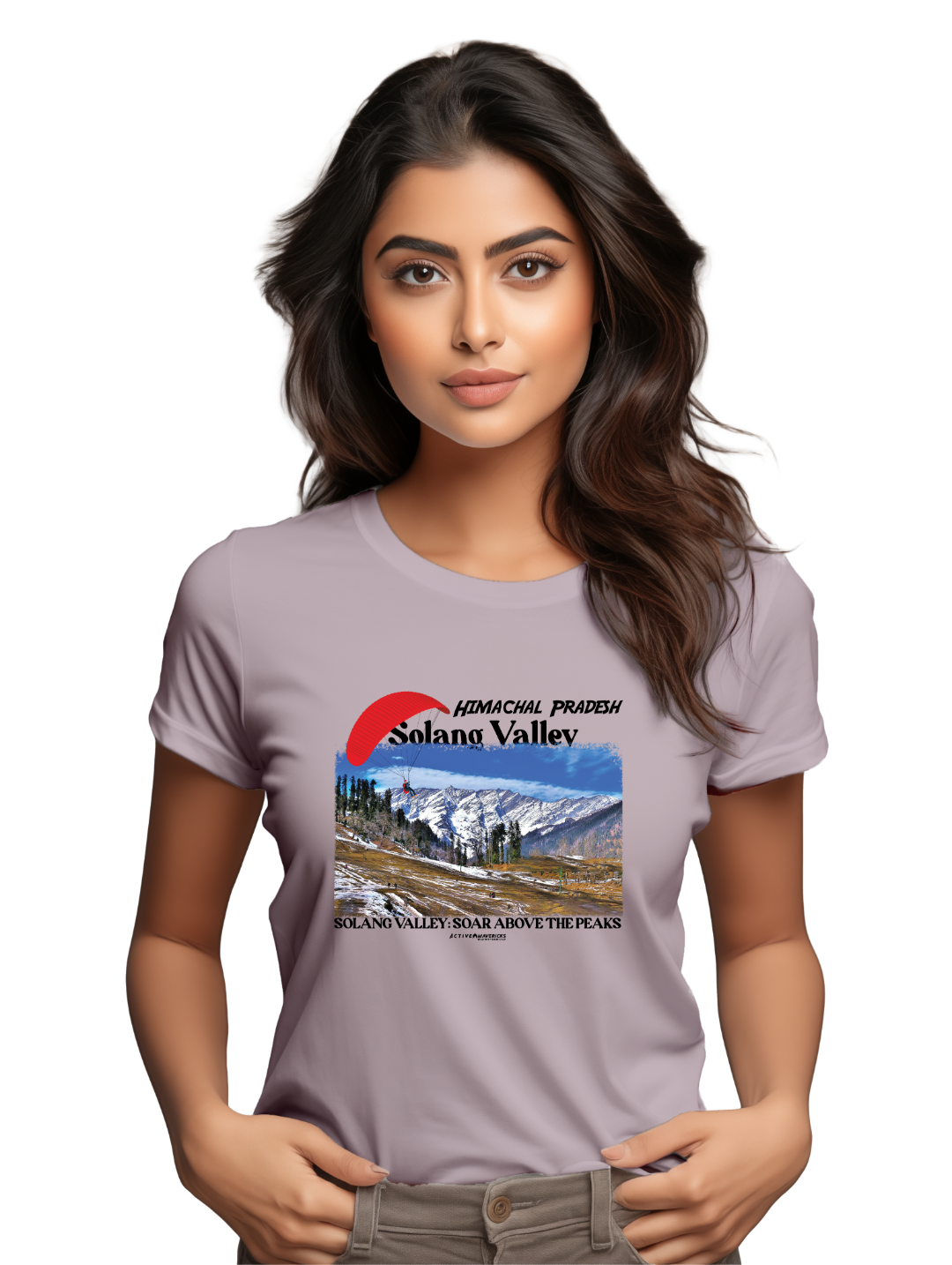 Women's SOLANG VALLEY : HIMACHAL PRADESH T-Shirt