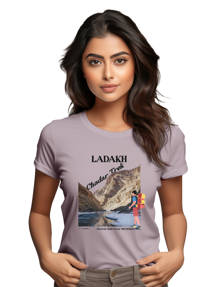 Women's CHADAR TREK : LADAKH T-Shirt