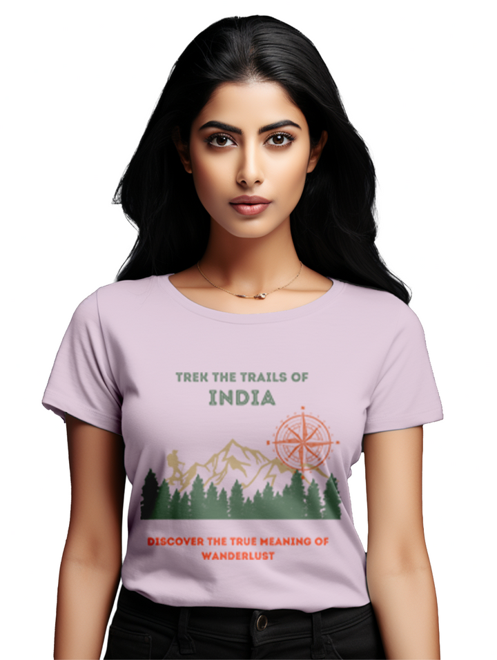 Women's Trek the trails of India T-Shirt