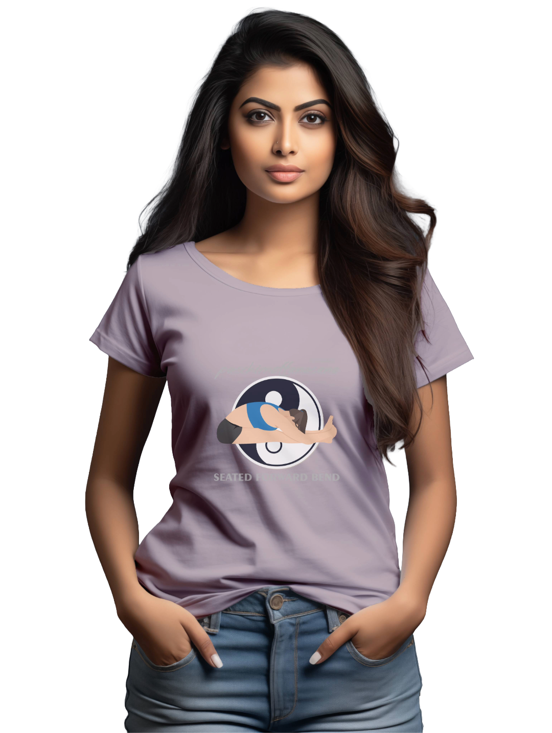 Women's PASCHIMOTTASANA  T-shirt