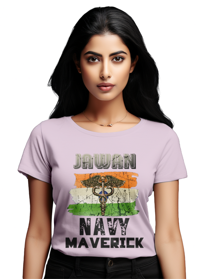 Womens Jawan Navy Maverick T-shirt