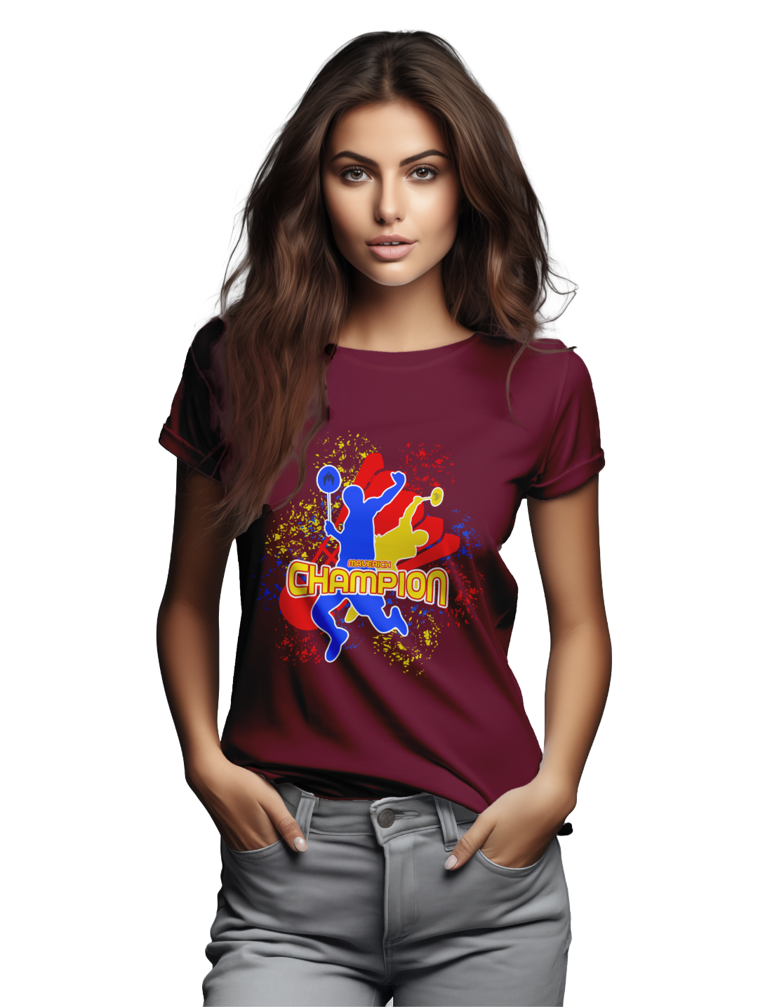Womens Maverick Champions T-Shirt