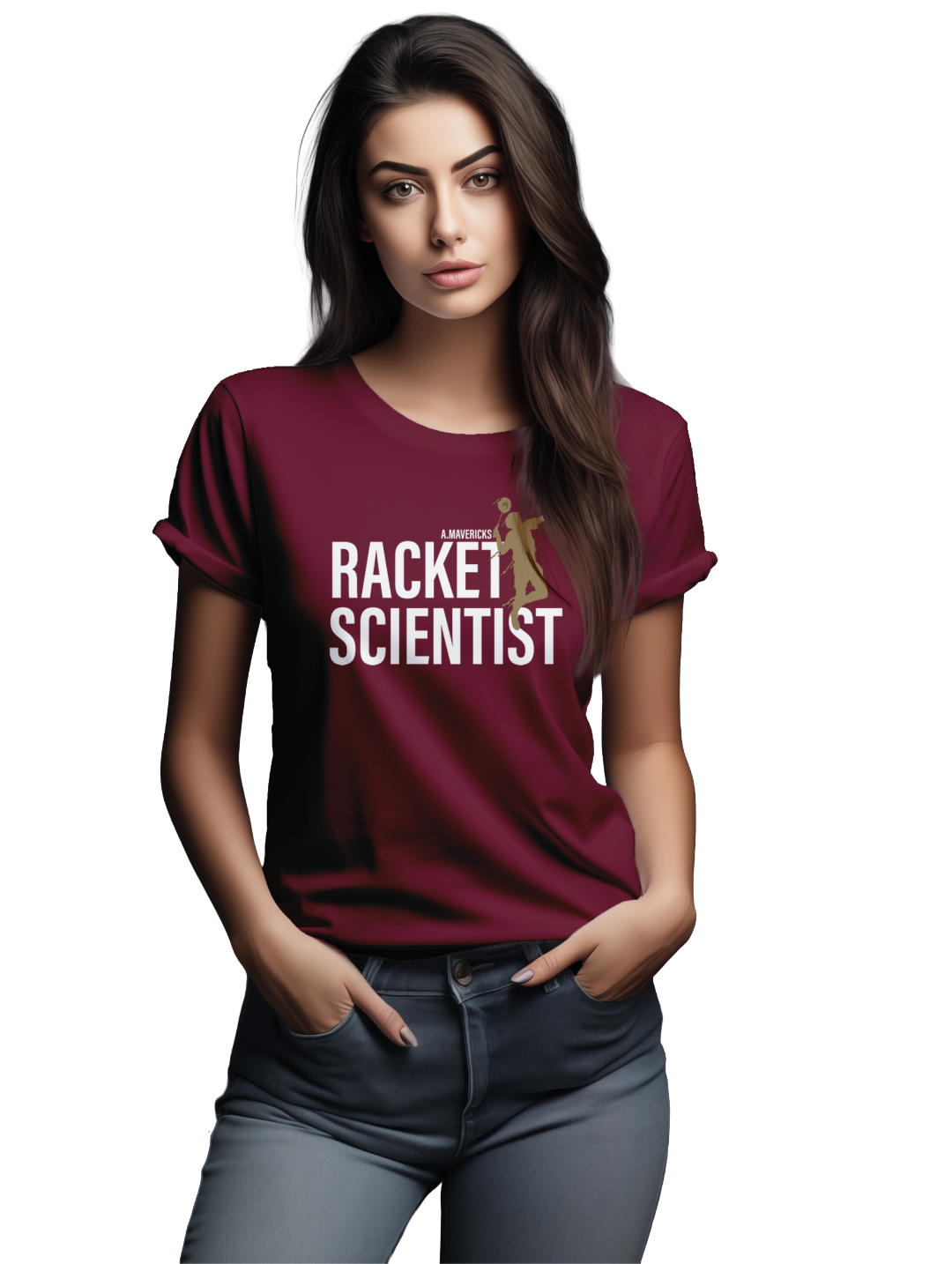 Womens Racket Scientist T-Shirt