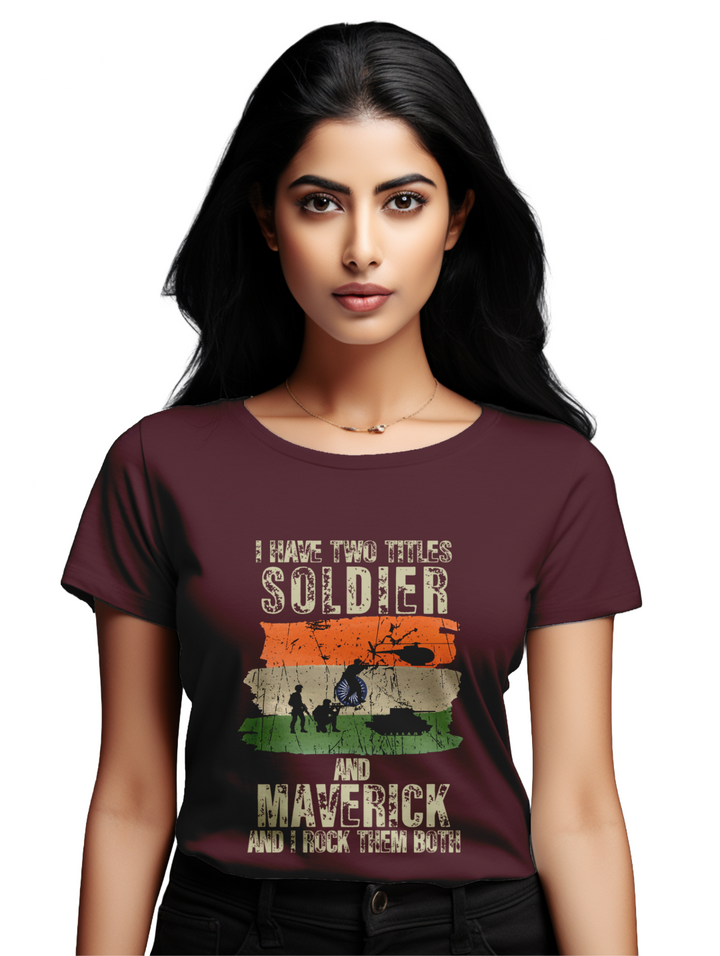 Women's I have two titles T-shirt