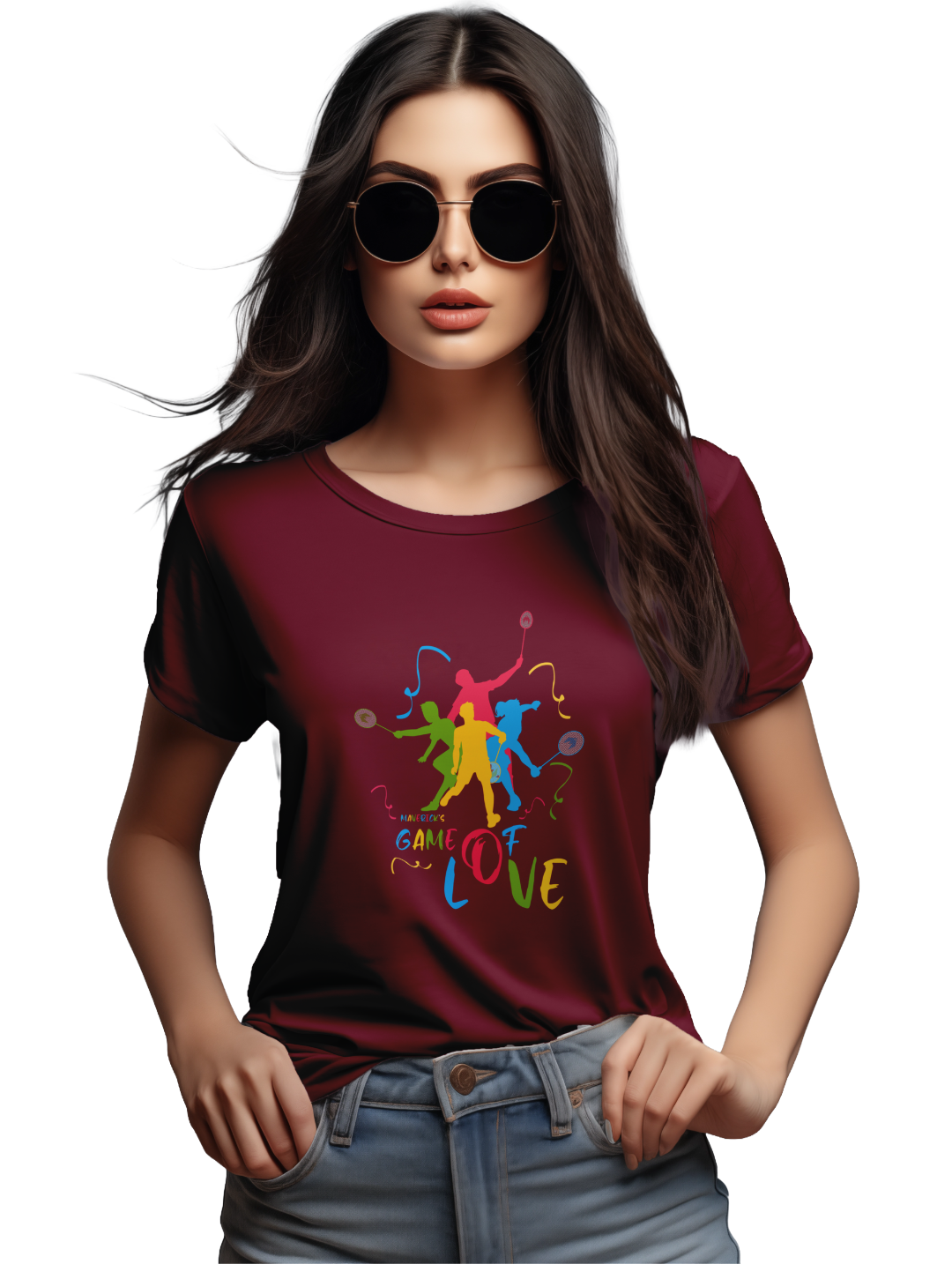 Womens Mavericks Game Of Love T-Shirt