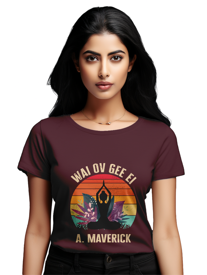 Women's YOGA A.Maverick  t-shirt