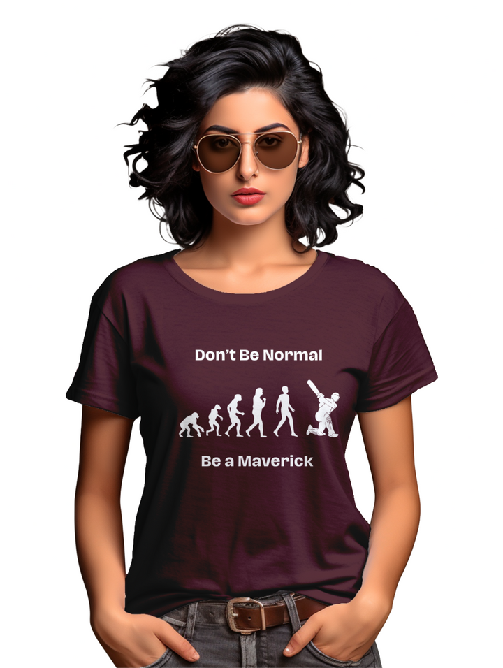 Women's Don't be normal T-shirt