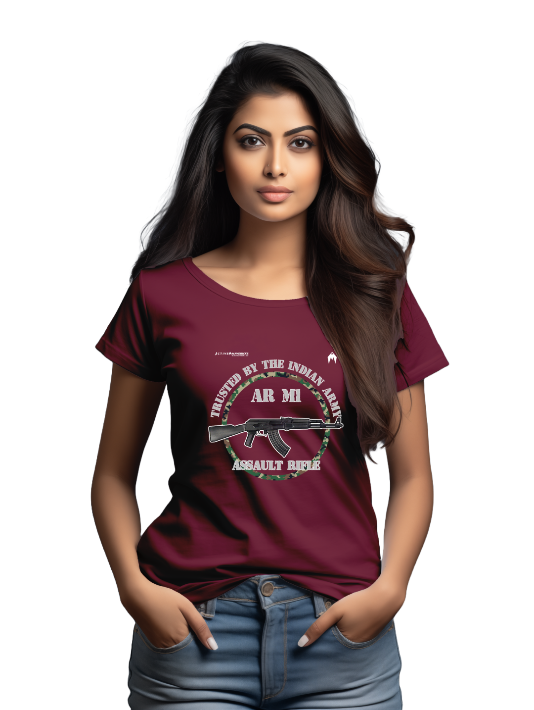 Women's AR M1 ASSAULT RIFLE T-Shirt