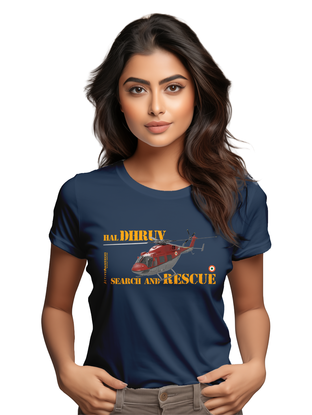 Women's Hal Dhruv Black T-Shirt