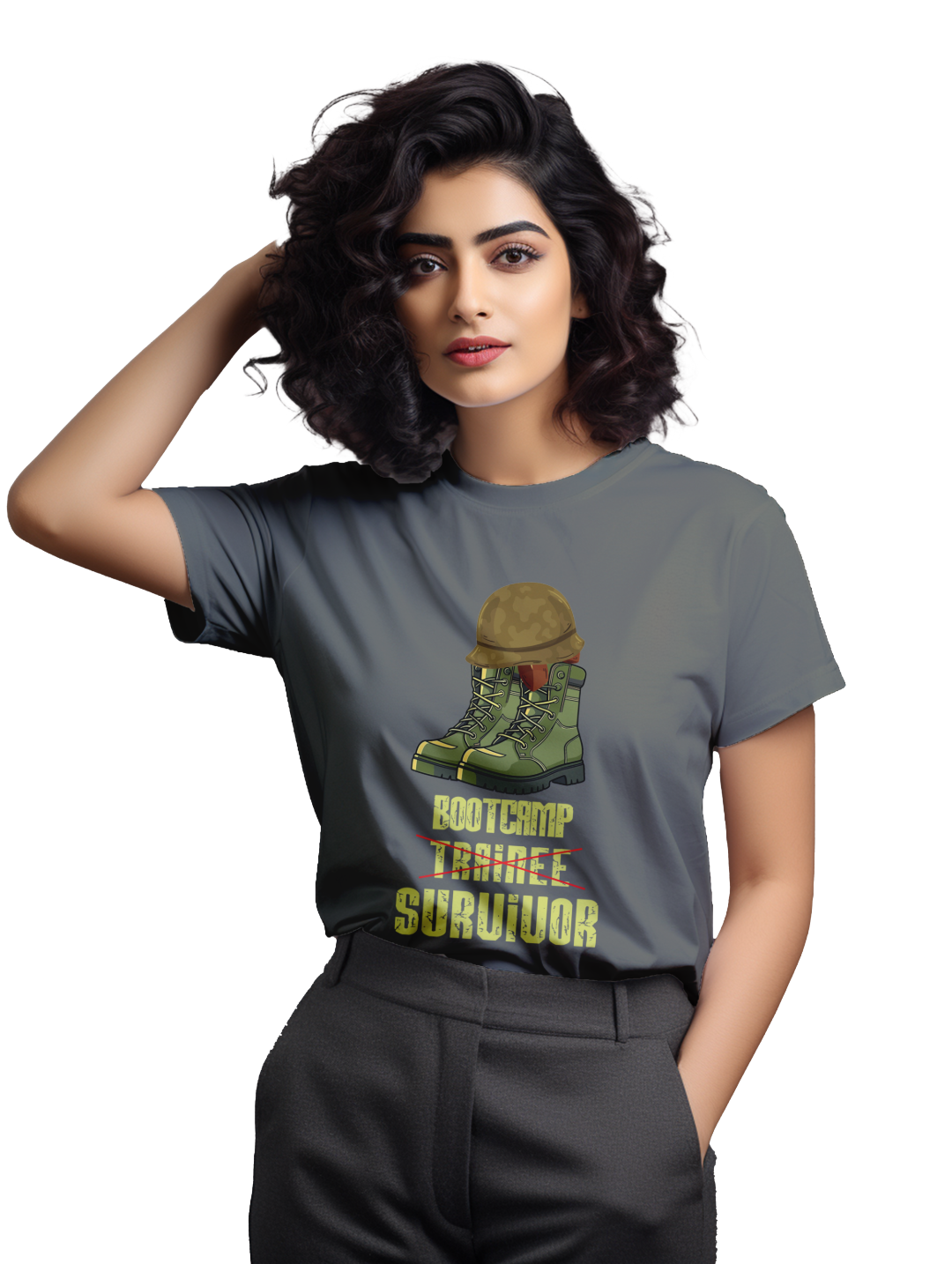 womens Bootcamp Survivour T-Shirt