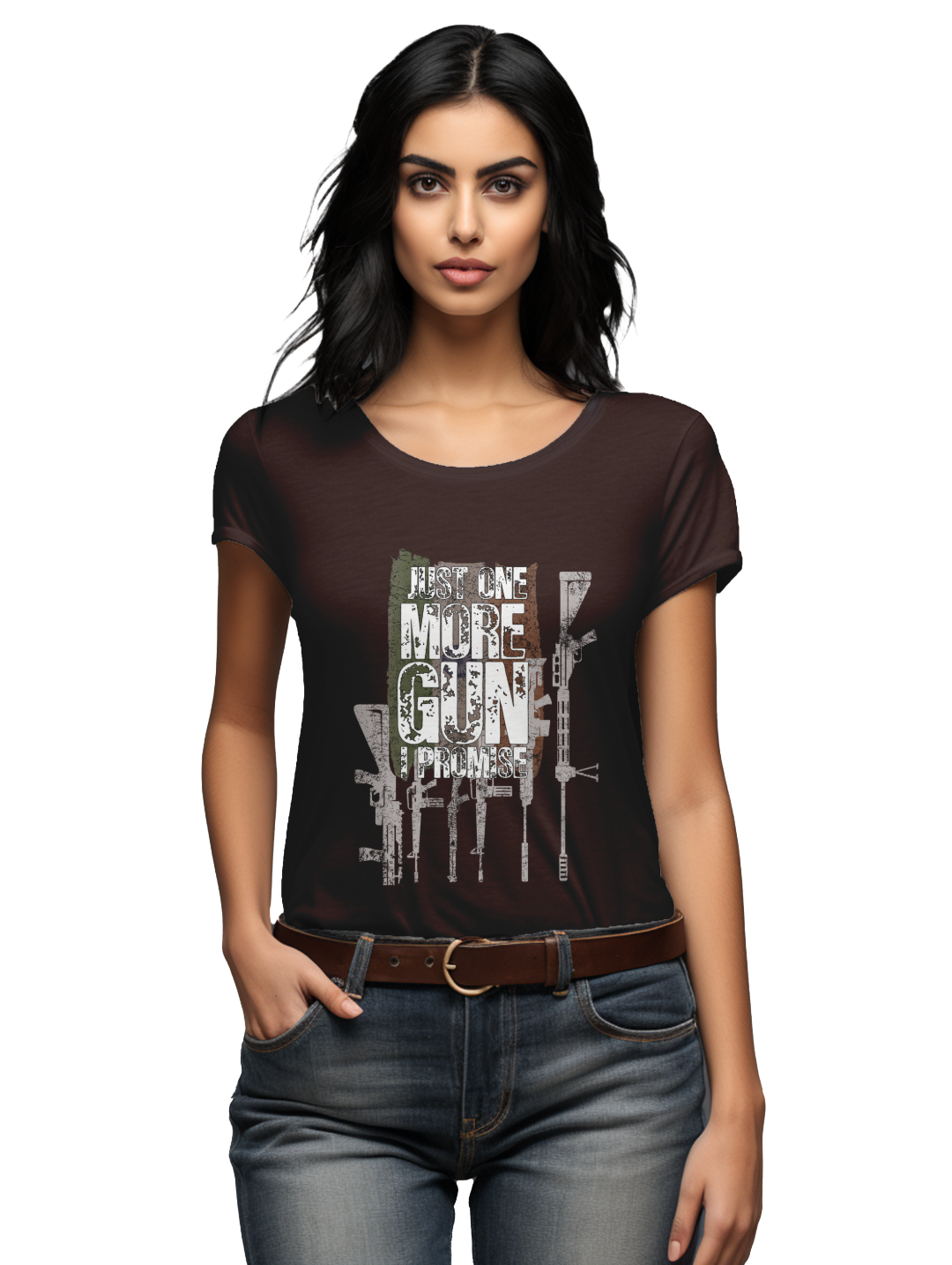 Women's Just one more gun I promise T-Shirt