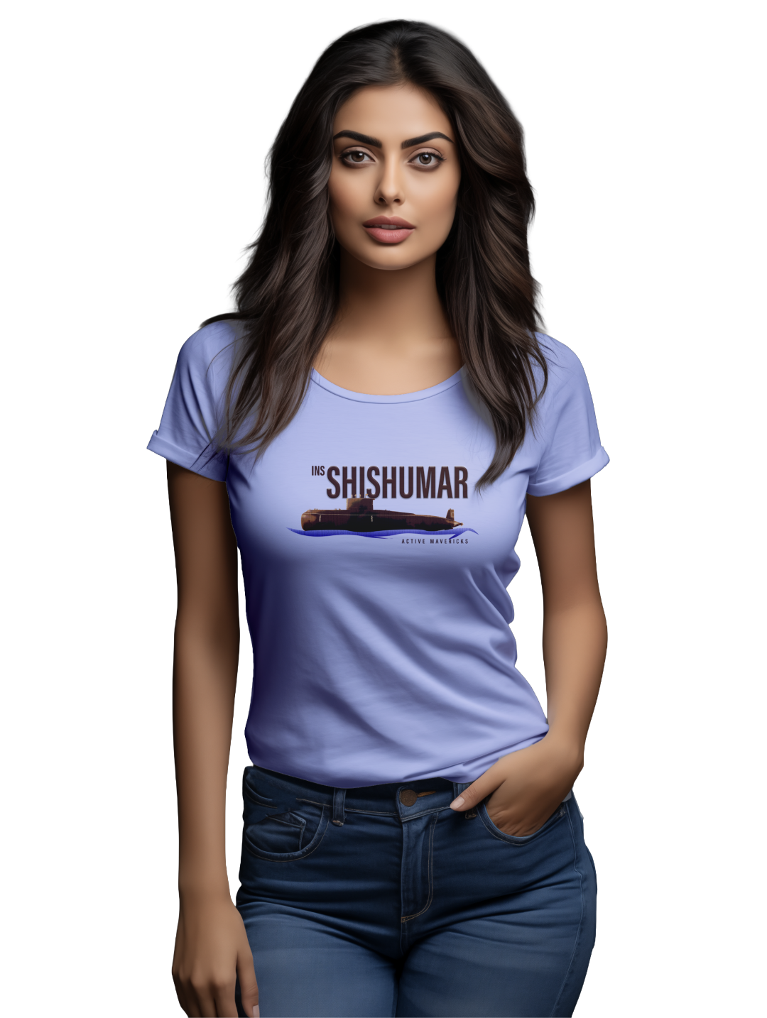 Womens INS Shishumar T-shirt