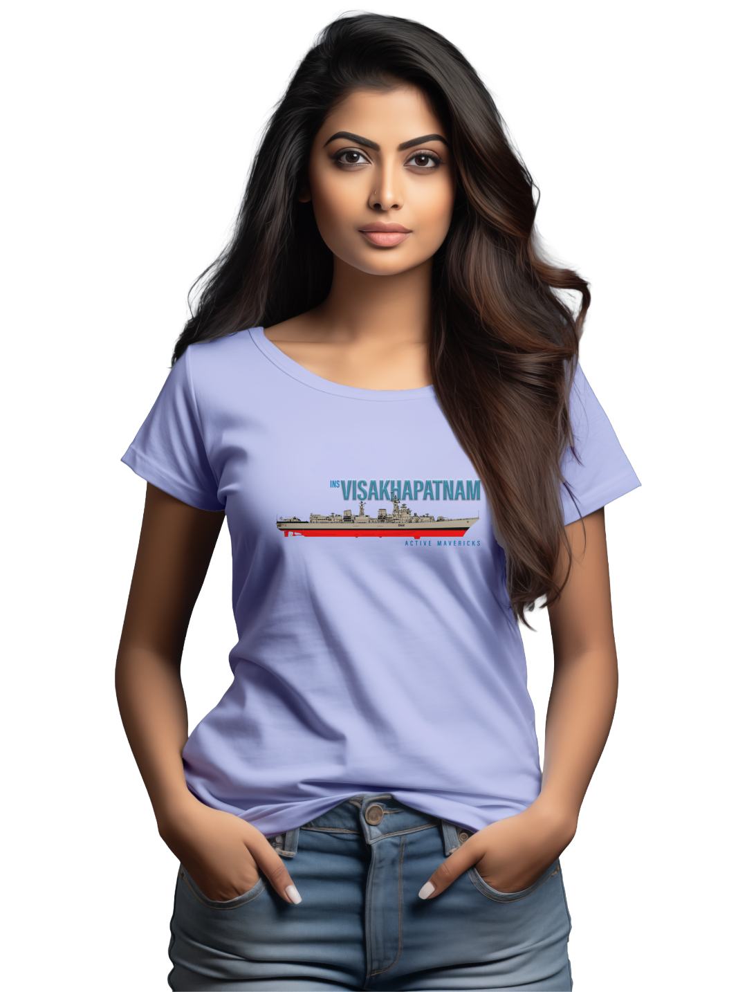 Womens INS Visakhapatnam T-shirt