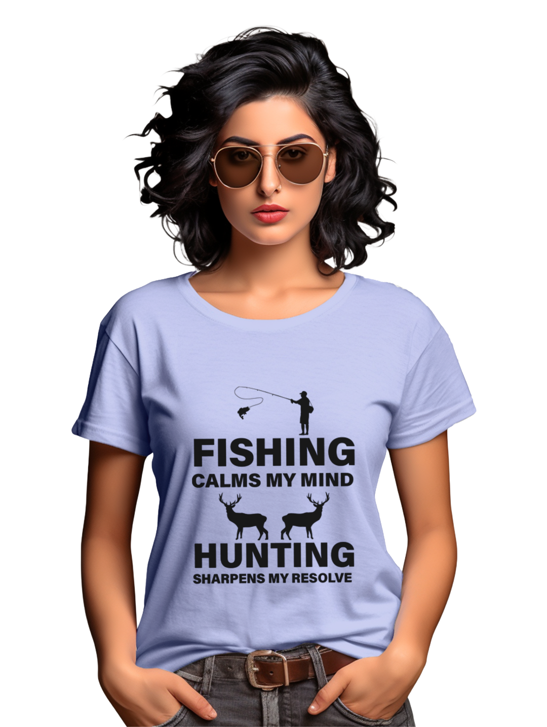 Women's FIshing and Hunting T-Shirt