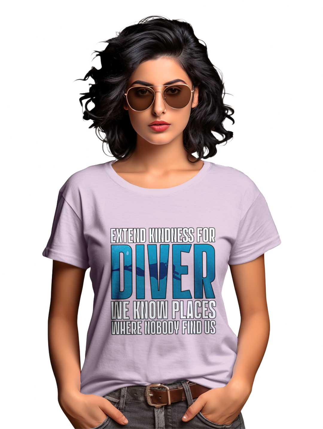 Women's Scuba Diver T-Shirt