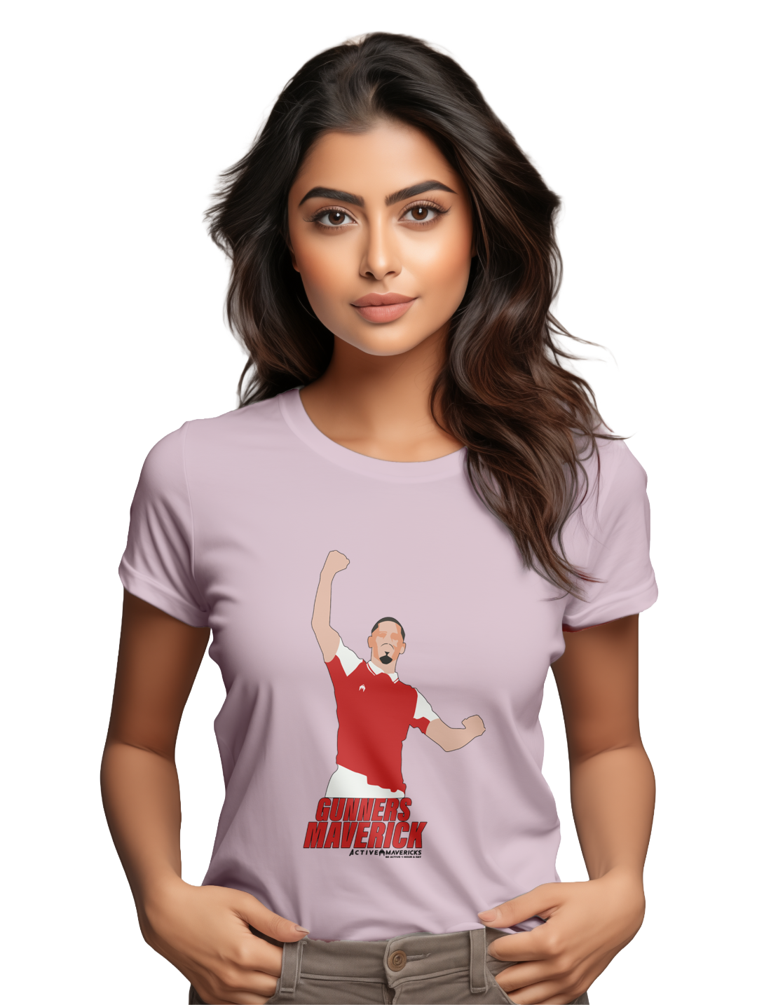 Women's Gunner's Center Back T-Shirt