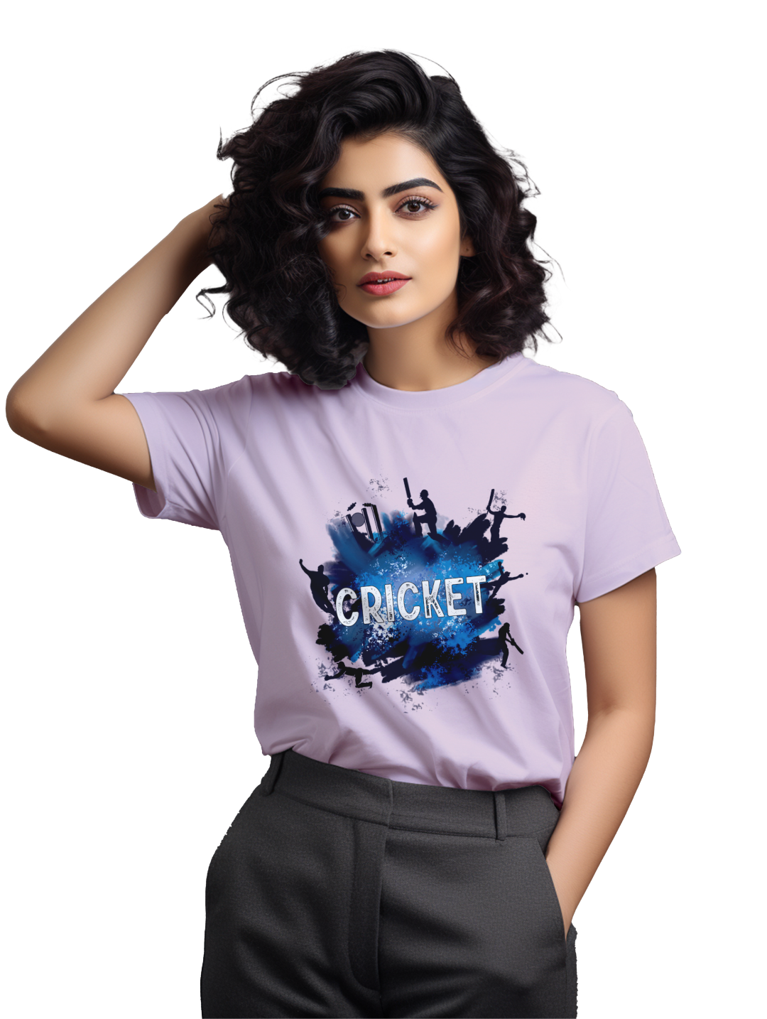Women's __ Cricket T-shirt