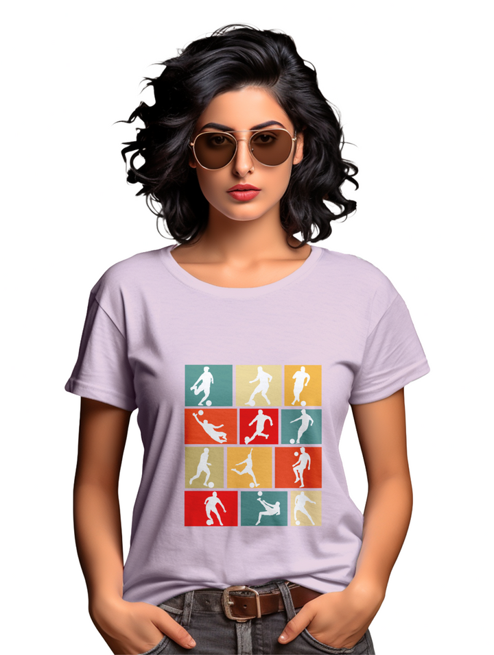 Women's Football collage T-Shirt