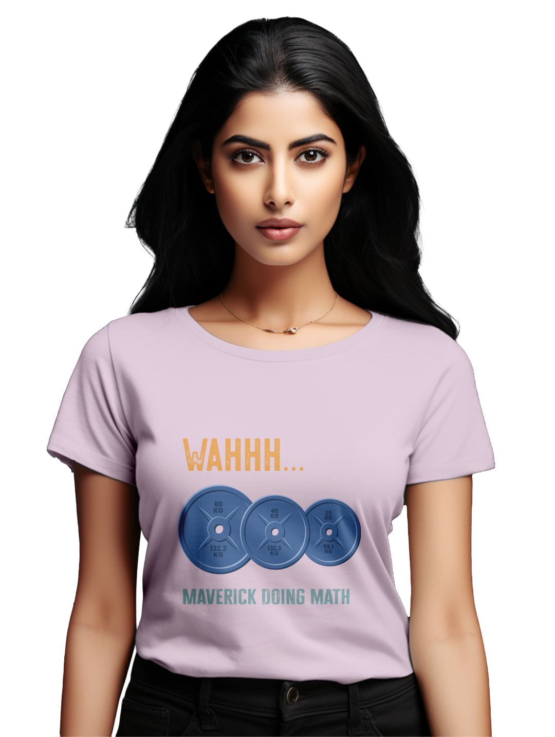 Womens WAHH Maverick doing math T-Shirt