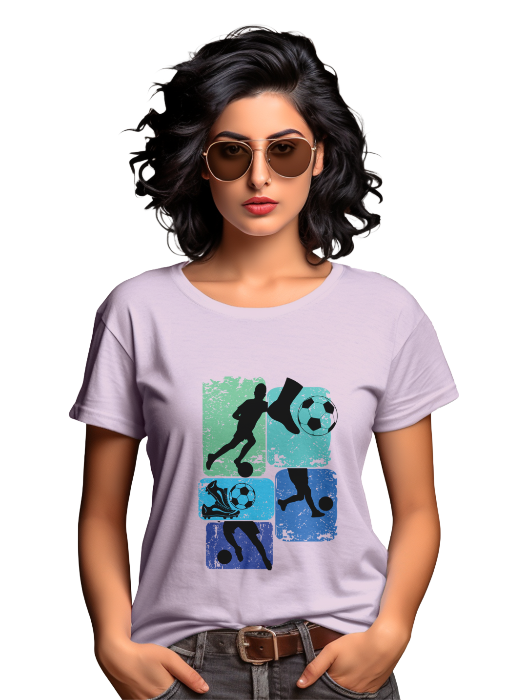 Women's Football T-Shirt