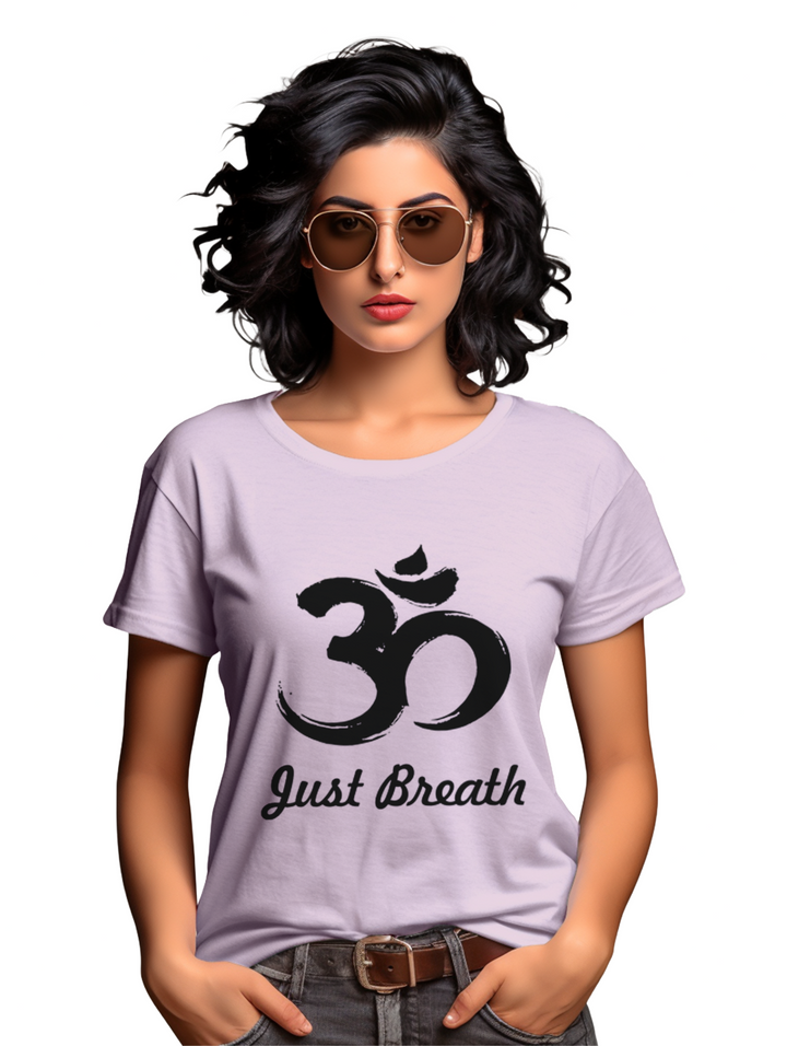 Women's Just Breath t-shirt