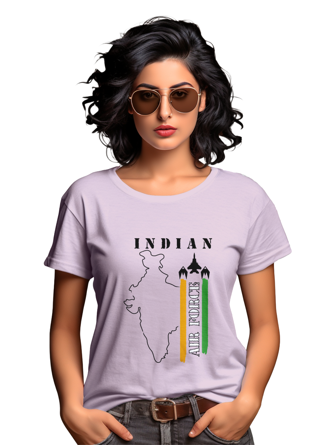 Womens Maverick of Indian Airforce T-shirt