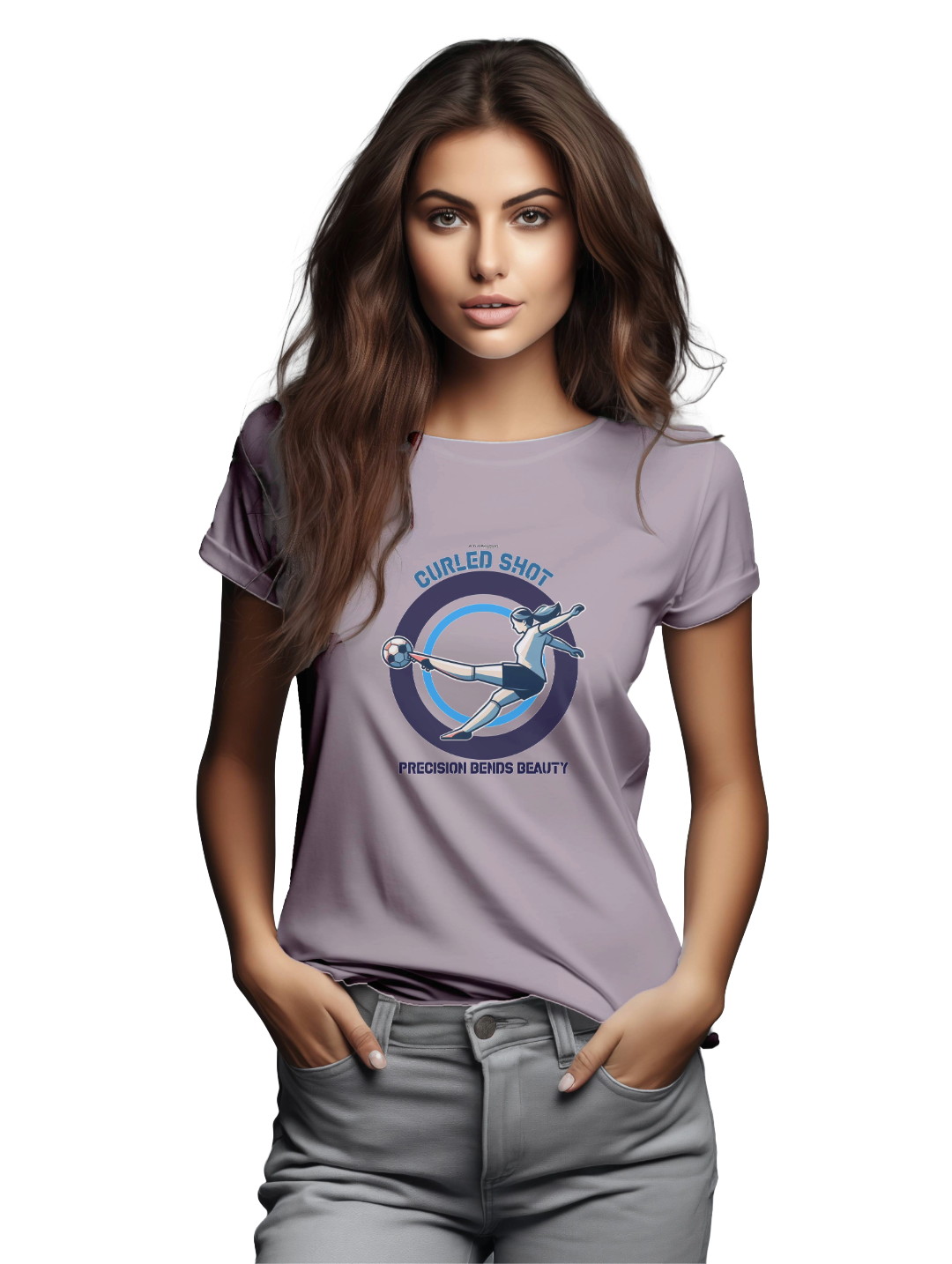 Women's CURLED SHOT T-Shirt