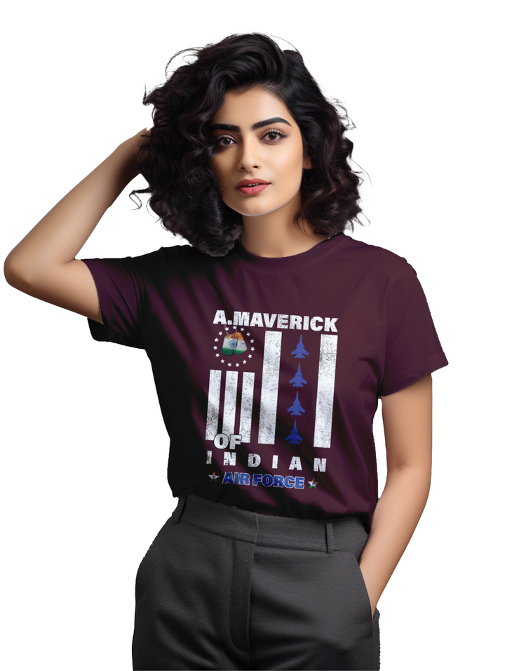 Women's Maverick of Indian Airforce T-shirt