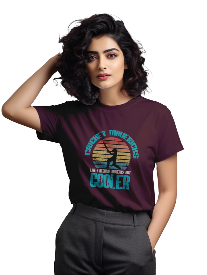 Women's Cricket_Maverick T-shirt