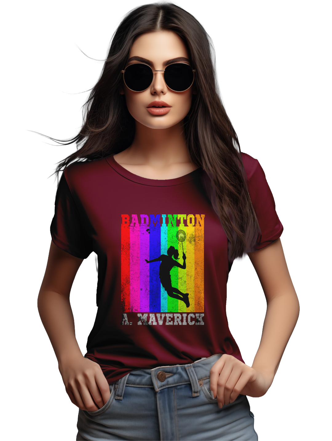Womens Badminton A. Maverick T-Shirt