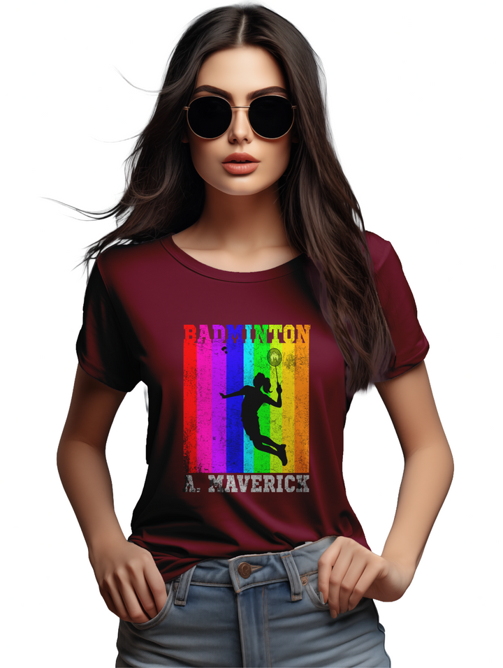 Womens Badminton A. Maverick T-Shirt