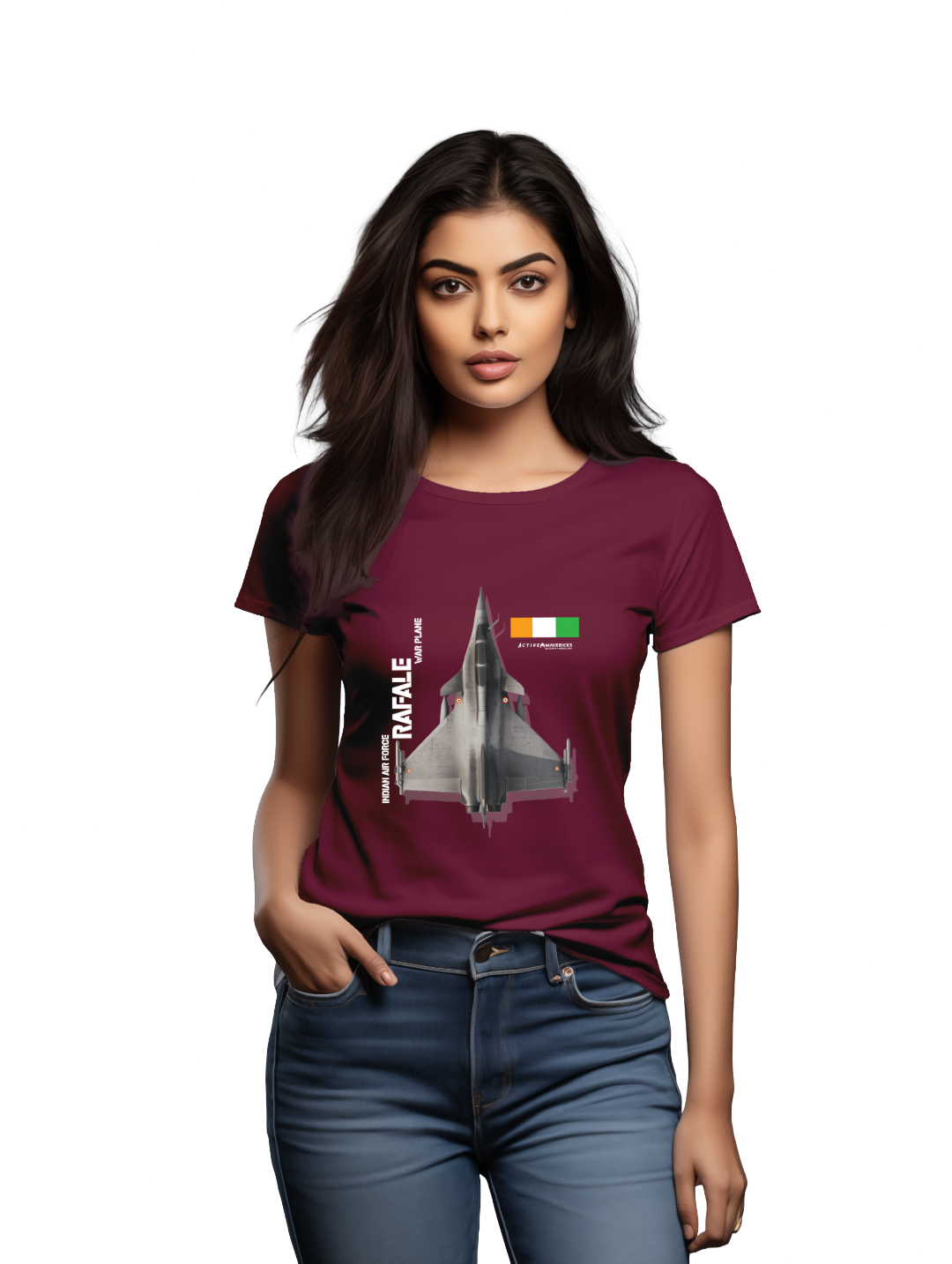 Women's Flight of the Rafale – India’s Pride T-shirt